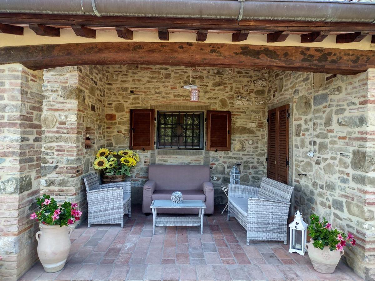 Ferienwohnung Casale I Burroni Arezzo Exterior foto