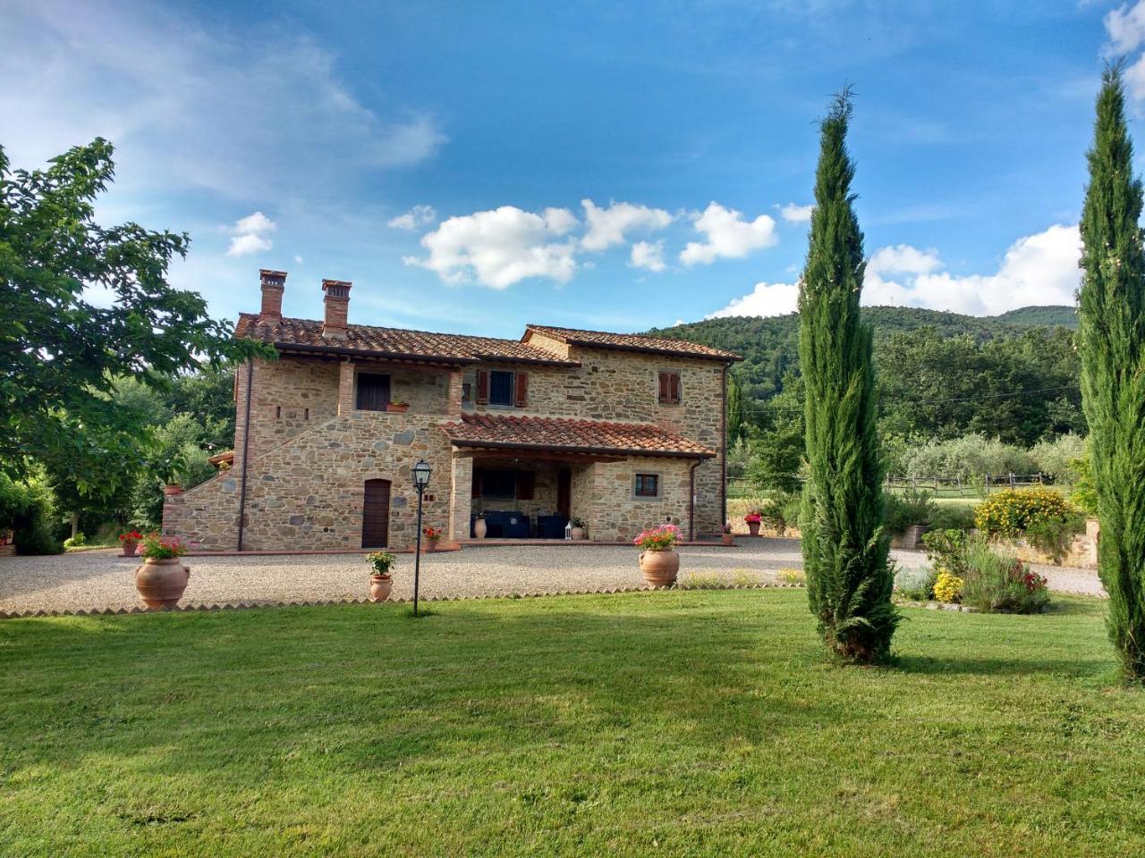Ferienwohnung Casale I Burroni Arezzo Exterior foto