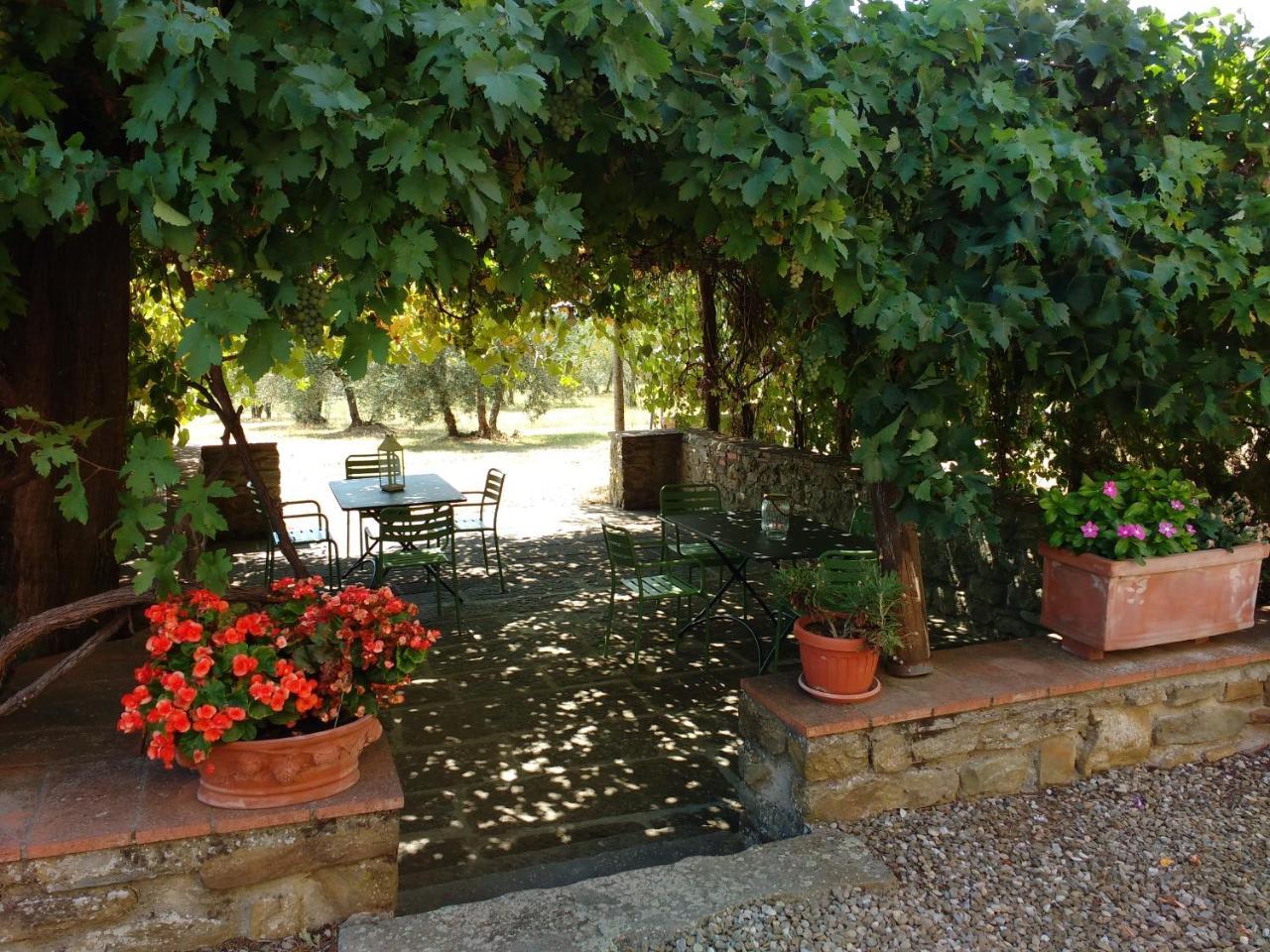 Ferienwohnung Casale I Burroni Arezzo Exterior foto
