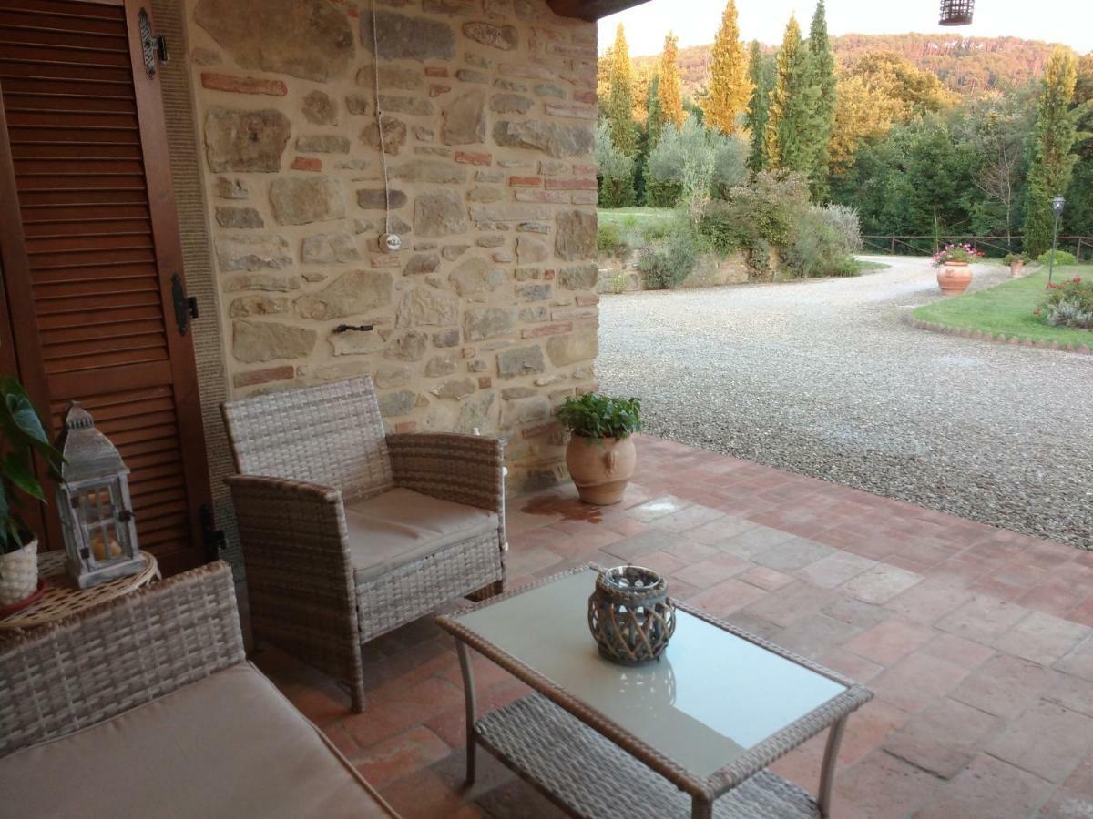 Ferienwohnung Casale I Burroni Arezzo Exterior foto